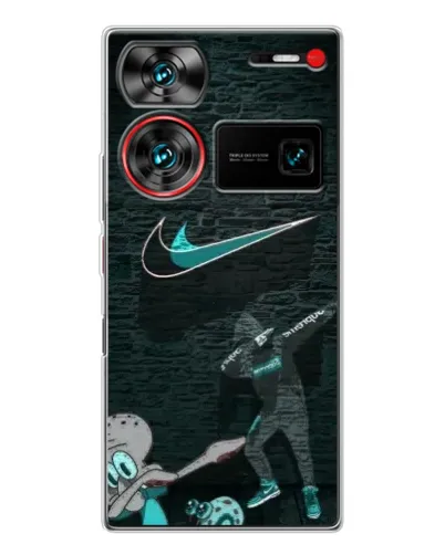 Чехол для ZTE Nubia Z60 Ultra с картинкой «Спортивный арт Nike»