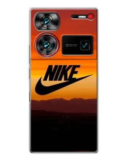 Чехол для ZTE Nubia Z60 Ultra с картинкой «Nike — вечерний горизонт»