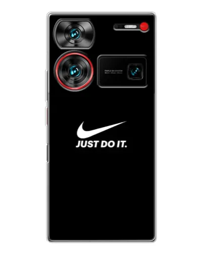 Чехол для ZTE Nubia Z60 Ultra с картинкой «Минимализм от Nike»