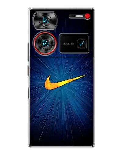 Чохол для ZTE Nubia Z60 Ultra з картинкою «Синій пульс Nike» Чохол для ZTE Nubia Z60 Ultra з картинкою «Синій пульс Nike»