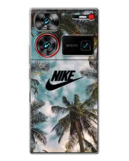 Чохол для ZTE Nubia Z60 Ultra з картинкою «Тропічний принт Nike» Чохол для ZTE Nubia Z60 Ultra з картинкою «Тропічний принт Nike»