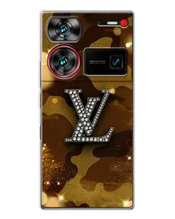 Чехол для ZTE Nubia Z60 Ultra с картинкой «Камуфляжный Louis Vuitton»