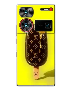 Чехол для ZTE Nubia Z60 Ultra с картинкой «Мороженое от LV»