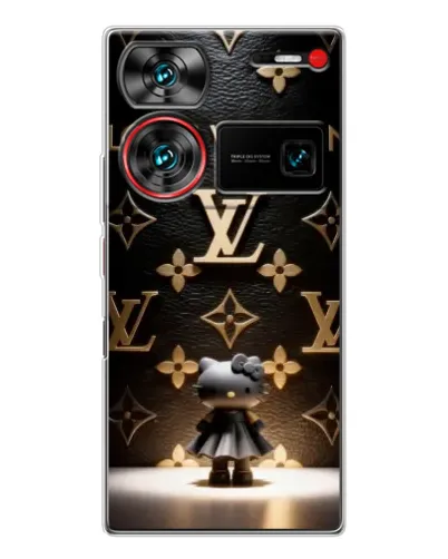 Чехол для ZTE Nubia Z60 Ultra с картинкой «Монограмма с фигурой»