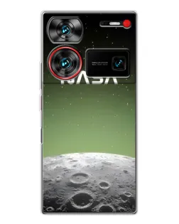 Чехол для ZTE Nubia Z60 Ultra с картинкой «NASA — лунный градиент»