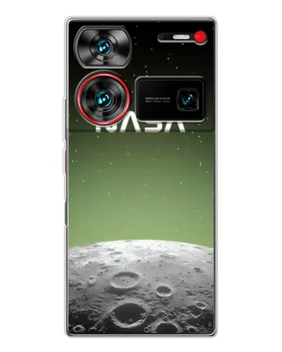 Чехол для ZTE Nubia Z60 Ultra с картинкой «NASA — лунный градиент»