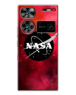 Чехол для ZTE Nubia Z60 Ultra с картинкой «NASA — красная туманность»