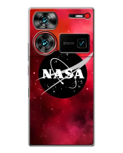 Чехол для ZTE Nubia Z60 Ultra с картинкой «NASA — красная туманность»