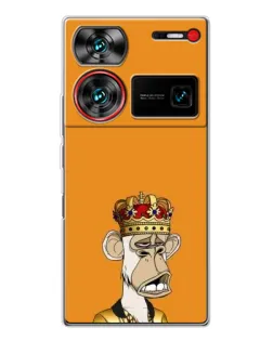 Чехол для ZTE Nubia Z60 Ultra с картинкой «Золотая обезьяна Bored Ape»