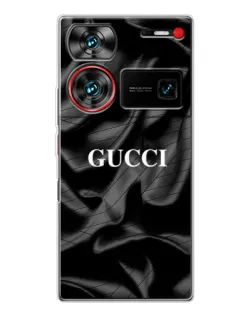 Чехол для ZTE Nubia Z60 Ultra с картинкой «Gucci — шелковые волны»
