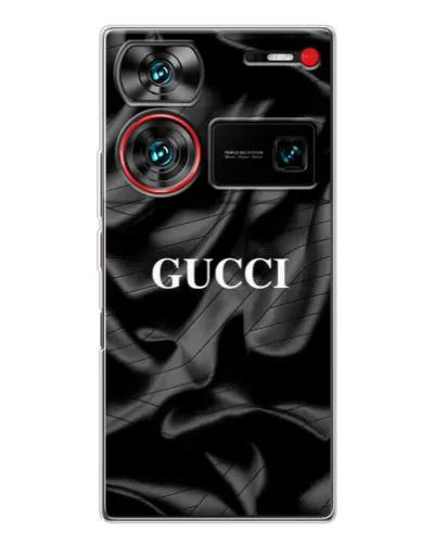 Чехол для ZTE Nubia Z60 Ultra с картинкой «Gucci — шелковые волны»