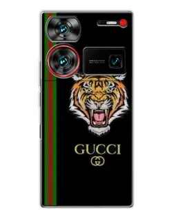 Чехол для ZTE Nubia Z60 Ultra с картинкой «Тигр Gucci»