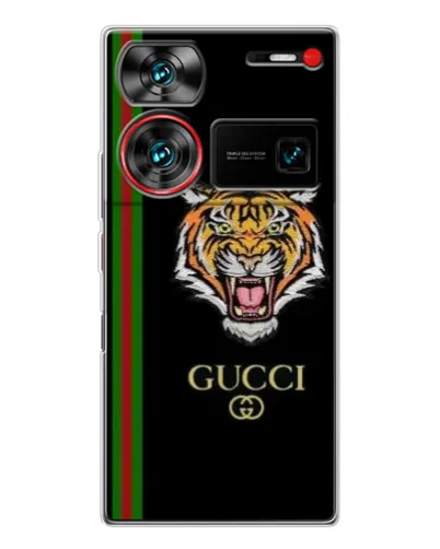 Чехол для ZTE Nubia Z60 Ultra с картинкой «Тигр Gucci»