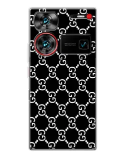 Чехол для ZTE Nubia Z60 Ultra с картинкой «Gucci — сетчатый паттерн»