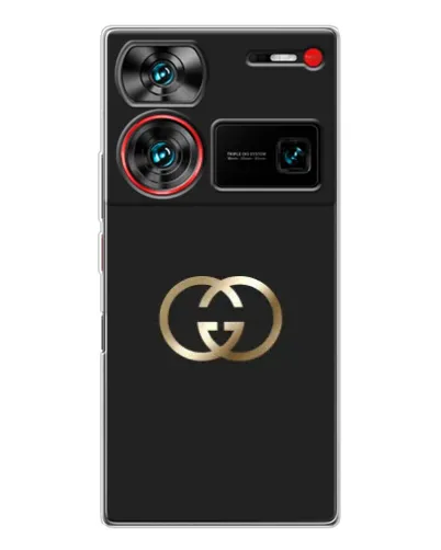 Чехол для ZTE Nubia Z60 Ultra с картинкой «Минимализм Gucci»