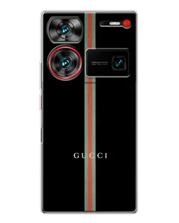 Чохол для ZTE Nubia Z60 Ultra з картинкою «Gucci — строга лінія»