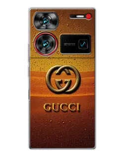 Чохол для ZTE Nubia Z60 Ultra з картинкою «Gucci — сонячний градієнт»