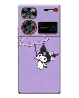 Чохол для ZTE Nubia Z60 Ultra з картинкою «Kuromi з парасолькою»