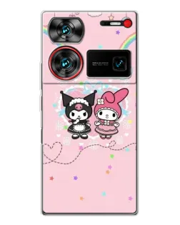 Чохол для ZTE Nubia Z60 Ultra з картинкою «My Melody та Kuromi»