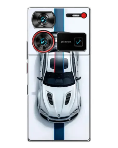 Чехол для ZTE Nubia Z60 Ultra с картинкой «Вид сверху — BMW M» Чехол для ZTE Nubia Z60 Ultra с картинкой «Вид сверху — BMW M»