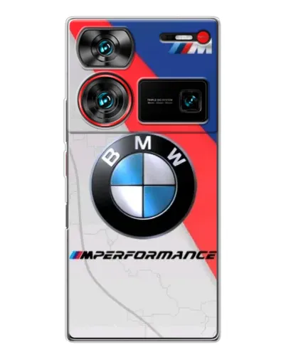 Чехол для ZTE Nubia Z60 Ultra с картинкой «BMW Performance стиль» Чехол для ZTE Nubia Z60 Ultra с картинкой «BMW Performance стиль»