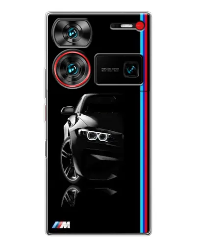 Чехол для ZTE Nubia Z60 Ultra с картинкой «Силуэт BMW в темноте» Чехол для ZTE Nubia Z60 Ultra с картинкой «Силуэт BMW в темноте»