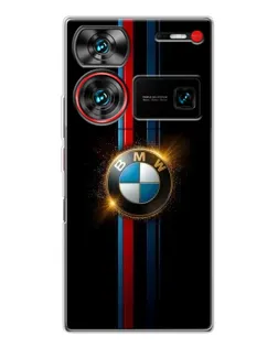 Чехол для ZTE Nubia Z60 Ultra с картинкой «BMW M-Power неон»