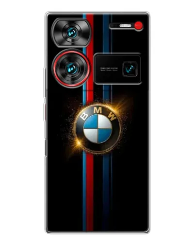 Чехол для ZTE Nubia Z60 Ultra с картинкой «BMW M-Power неон» Чехол для ZTE Nubia Z60 Ultra с картинкой «BMW M-Power неон»