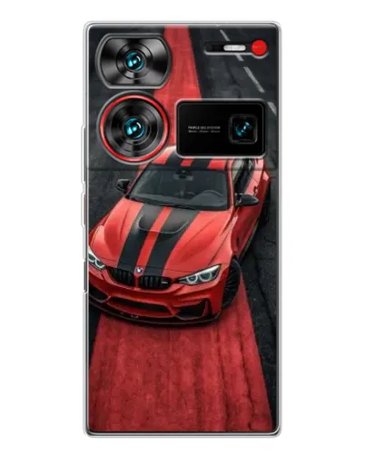 Чехол для ZTE Nubia Z60 Ultra с картинкой «BMW на красной дорожке» Чехол для ZTE Nubia Z60 Ultra с картинкой «BMW на красной дорожке»
