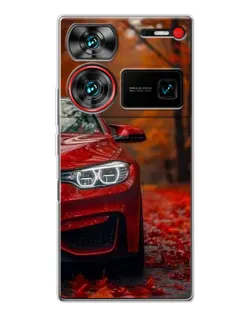 Чехол для ZTE Nubia Z60 Ultra с картинкой «Осенняя BMW M4»