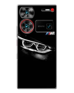 Чехол для ZTE Nubia Z60 Ultra с картинкой «BMW — взгляд тигра»