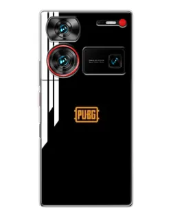 Чехол для ZTE Nubia Z60 Ultra с картинкой «PUBG — вертикальные линии» Чехол для ZTE Nubia Z60 Ultra с картинкой «PUBG — вертикальные линии»