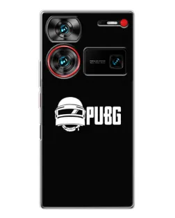 Чохол для ZTE Nubia Z60 Ultra з картинкою «PUBG — класичний лого»