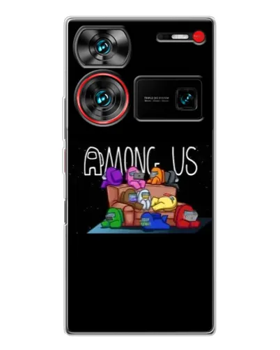 Чехол для ZTE Nubia Z60 Ultra с картинкой «Логотип Among Us»