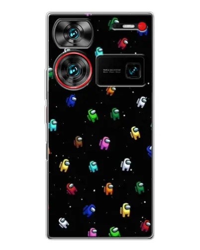 Чехол для ZTE Nubia Z60 Ultra с картинкой «Экипаж Among Us»