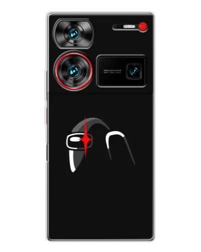 Чехол для ZTE Nubia Z60 Ultra с картинкой «Among Us шлем»