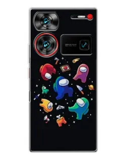 Чехол для ZTE Nubia Z60 Ultra с картинкой «Among Us космос»