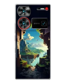 Чехол для ZTE Nubia Z60 Ultra с картинкой «Вид из пещеры»