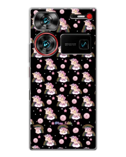 Чехол для ZTE Nubia Z60 Ultra с картинкой «Magic Unicorn паттерн»