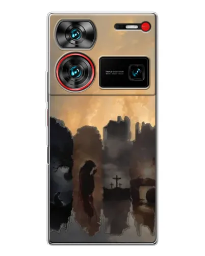 Чехол для ZTE Nubia Z60 Ultra с картинкой «Дорога к вере»