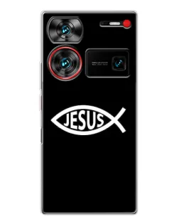 Чехол для ZTE Nubia Z60 Ultra с картинкой «Классический Jesus»