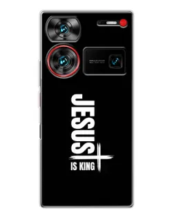 Чехол для ZTE Nubia Z60 Ultra с картинкой «Вертикаль веры Jesus»