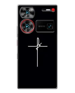 Чохол для ZTE Nubia Z60 Ultra з картинкою «Тонкий хрест»