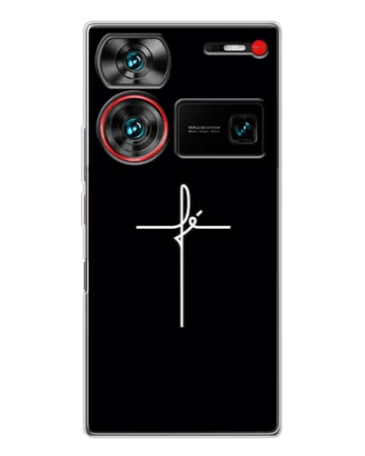Чохол для ZTE Nubia Z60 Ultra з картинкою «Тонкий хрест» Чохол для ZTE Nubia Z60 Ultra з картинкою «Тонкий хрест»