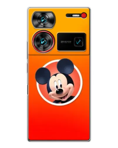 Чехол для ZTE Nubia Z60 Ultra с картинкой «Mickey в круге» Чехол для ZTE Nubia Z60 Ultra с картинкой «Mickey в круге»