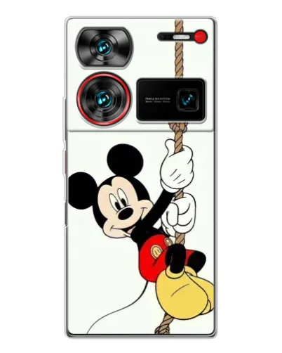 Чехол для ZTE Nubia Z60 Ultra с картинкой «Mickey на канате» Чехол для ZTE Nubia Z60 Ultra с картинкой «Mickey на канате»