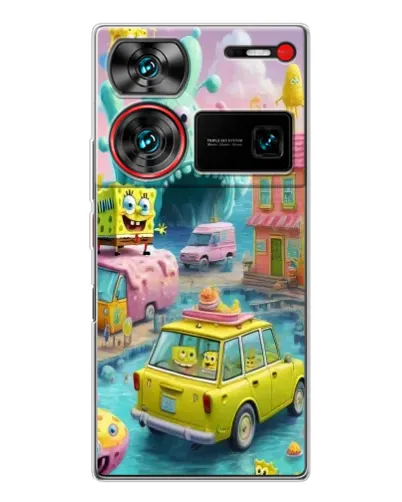 Чехол для ZTE Nubia Z60 Ultra с картинкой «Монстр-трак приключения» Чехол для ZTE Nubia Z60 Ultra с картинкой «Монстр-трак приключения»