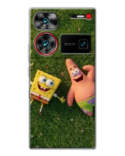Чехол для ZTE Nubia Z60 Ultra с картинкой «Друзья на лужайке» Чехол для ZTE Nubia Z60 Ultra с картинкой «Друзья на лужайке»