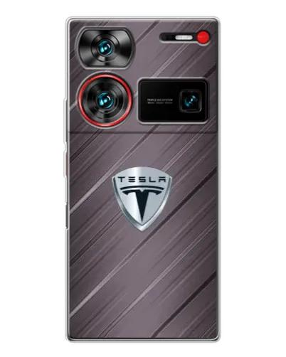 Чохол для ZTE Nubia Z60 Ultra з картинкою «Металева текстура Tesla» Чохол для ZTE Nubia Z60 Ultra з картинкою «Металева текстура Tesla»