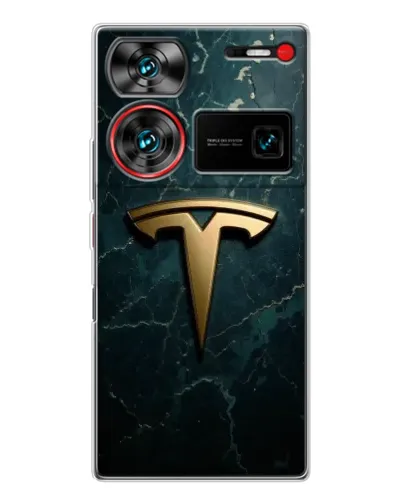 Чохол для ZTE Nubia Z60 Ultra з картинкою «Мармурова Tesla Gold» Чохол для ZTE Nubia Z60 Ultra з картинкою «Мармурова Tesla Gold»